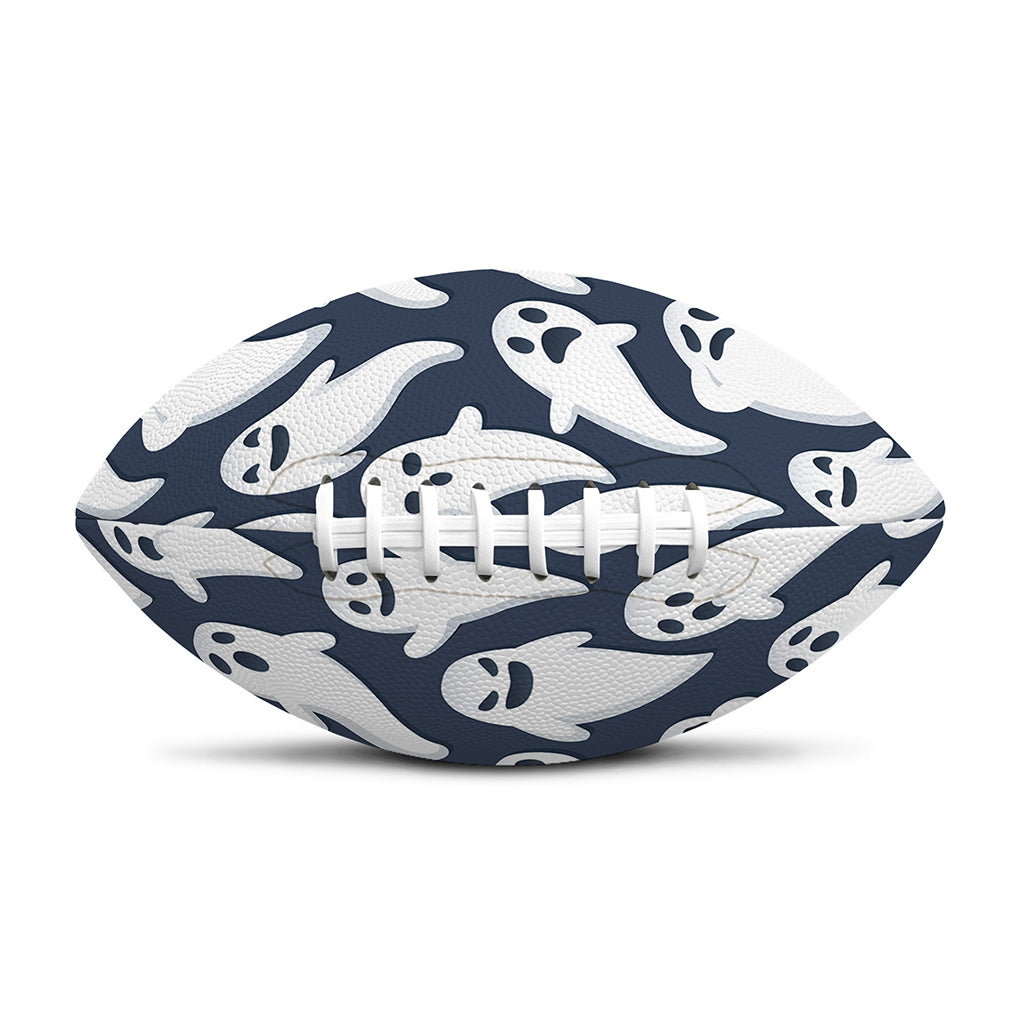 Halloween Ghost Pattern Print Rugby Ball