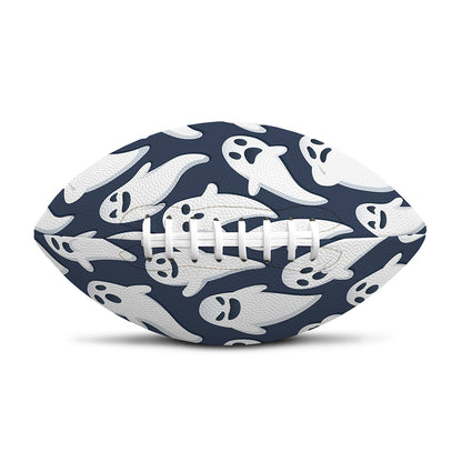 Halloween Ghost Pattern Print Rugby Ball
