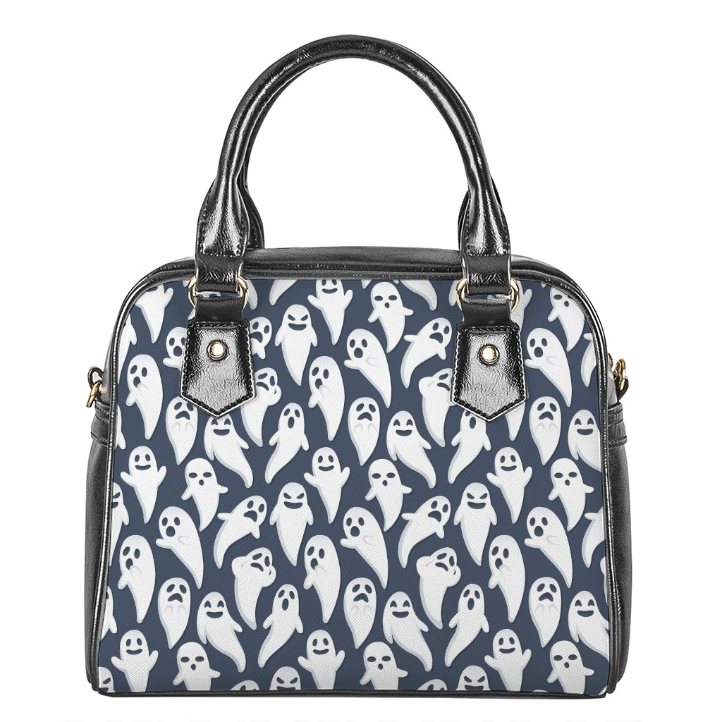 Halloween Ghost Pattern Print Shoulder Handbag