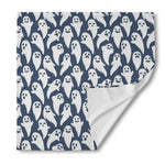 Halloween Ghost Pattern Print Silk Bandana