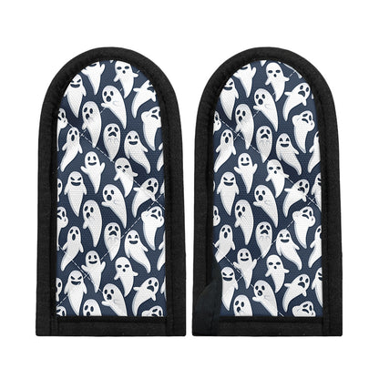 Halloween Ghost Pattern Print Skillet Handle Cover