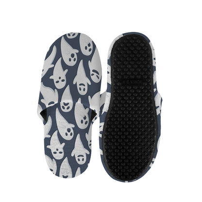 Halloween Ghost Pattern Print Slippers
