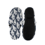 Halloween Ghost Pattern Print Slippers