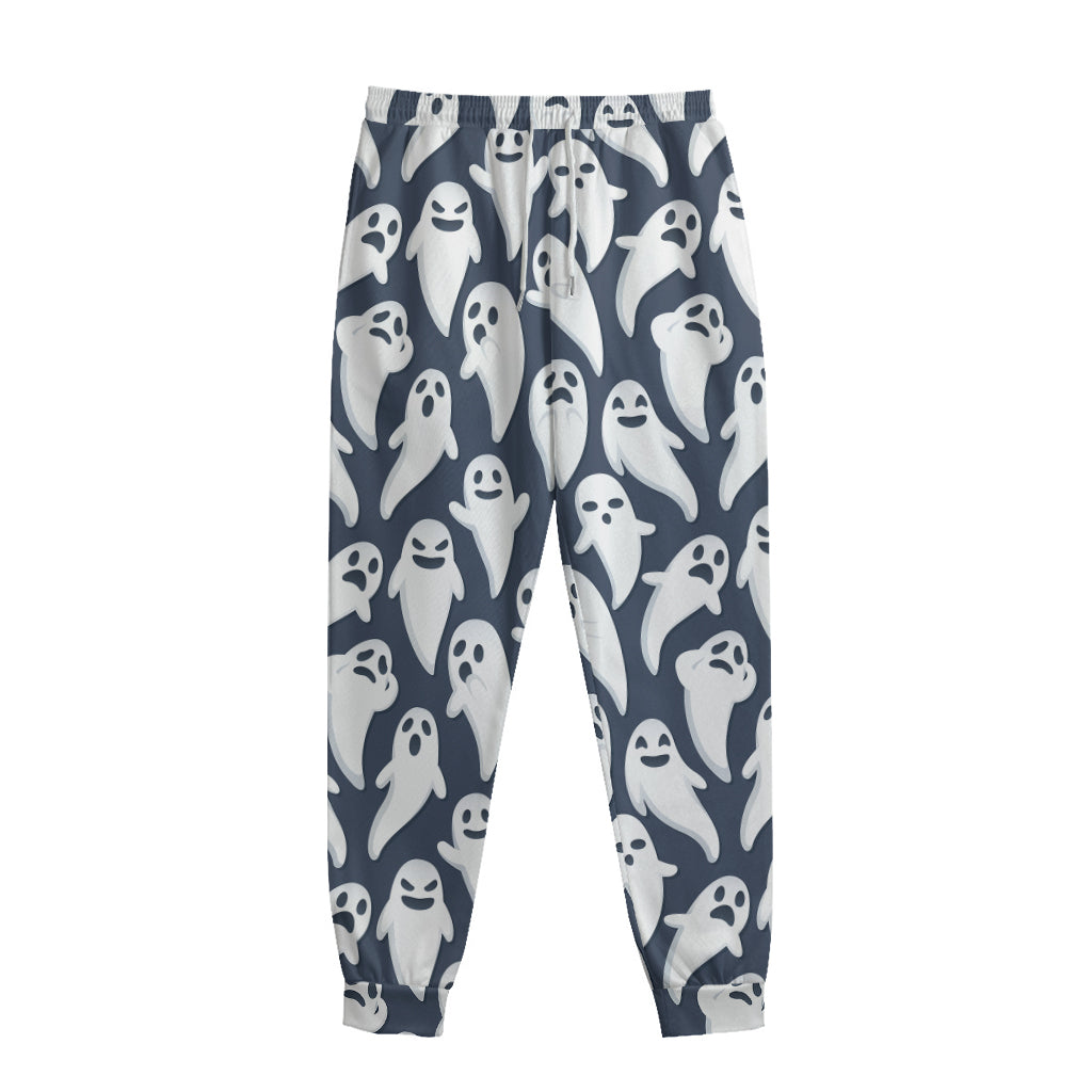 Halloween Ghost Pattern Print Sweatpants