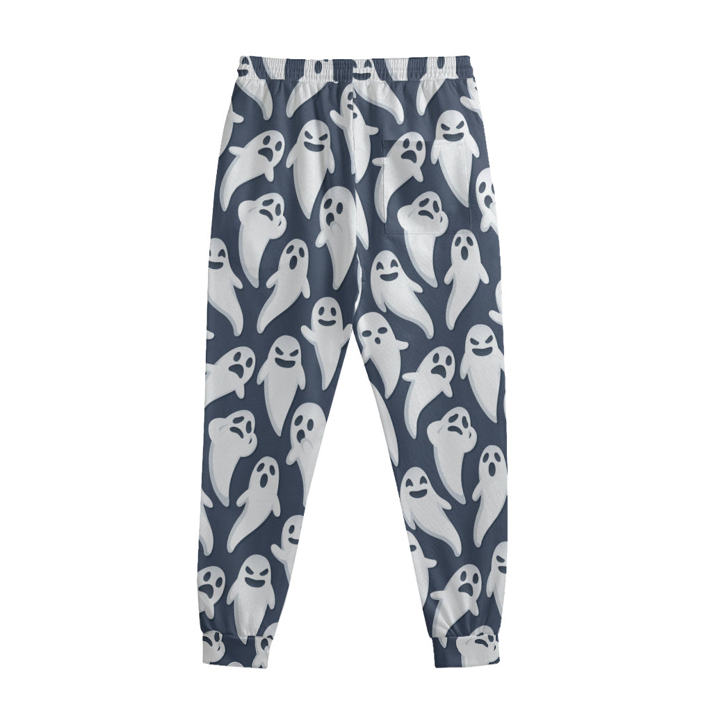 Halloween Ghost Pattern Print Sweatpants