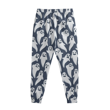 Halloween Ghost Pattern Print Sweatpants