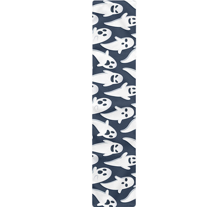 Halloween Ghost Pattern Print Table Runner