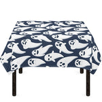 Halloween Ghost Pattern Print Tablecloth