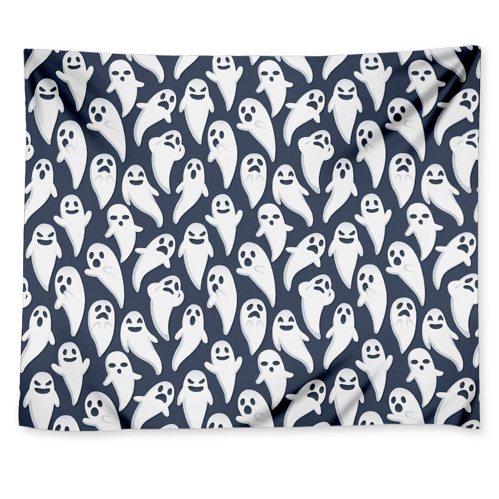 Halloween Ghost Pattern Print Tapestry