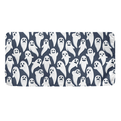 Halloween Ghost Pattern Print Towel