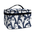 Halloween Ghost Pattern Print Travel Makeup Bag
