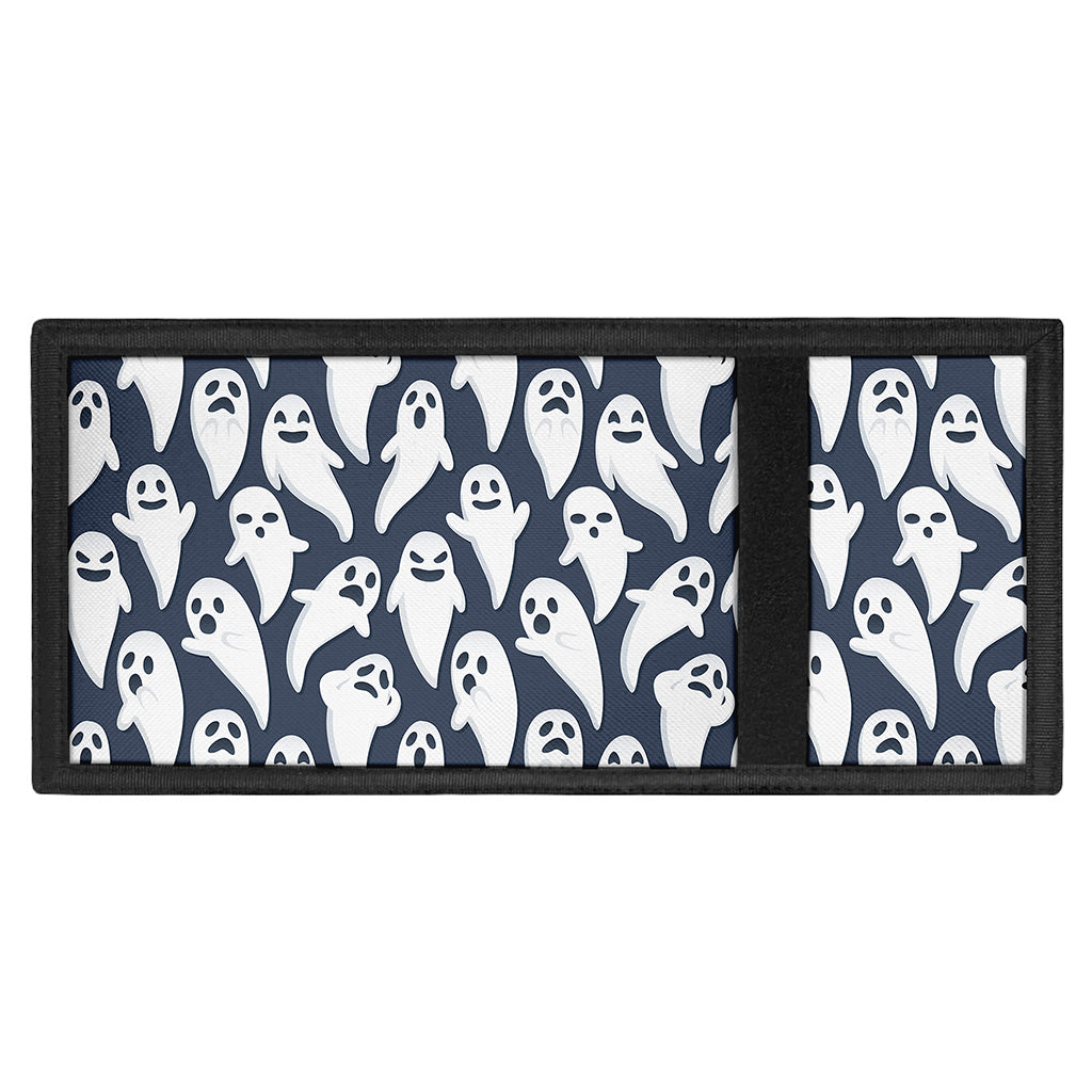 Halloween Ghost Pattern Print Trifold Wallet