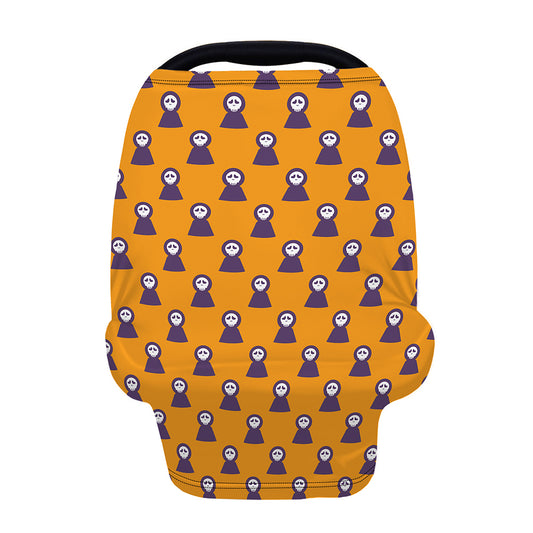 Halloween Grim Reaper Pattern Print Baby Seat Cover
