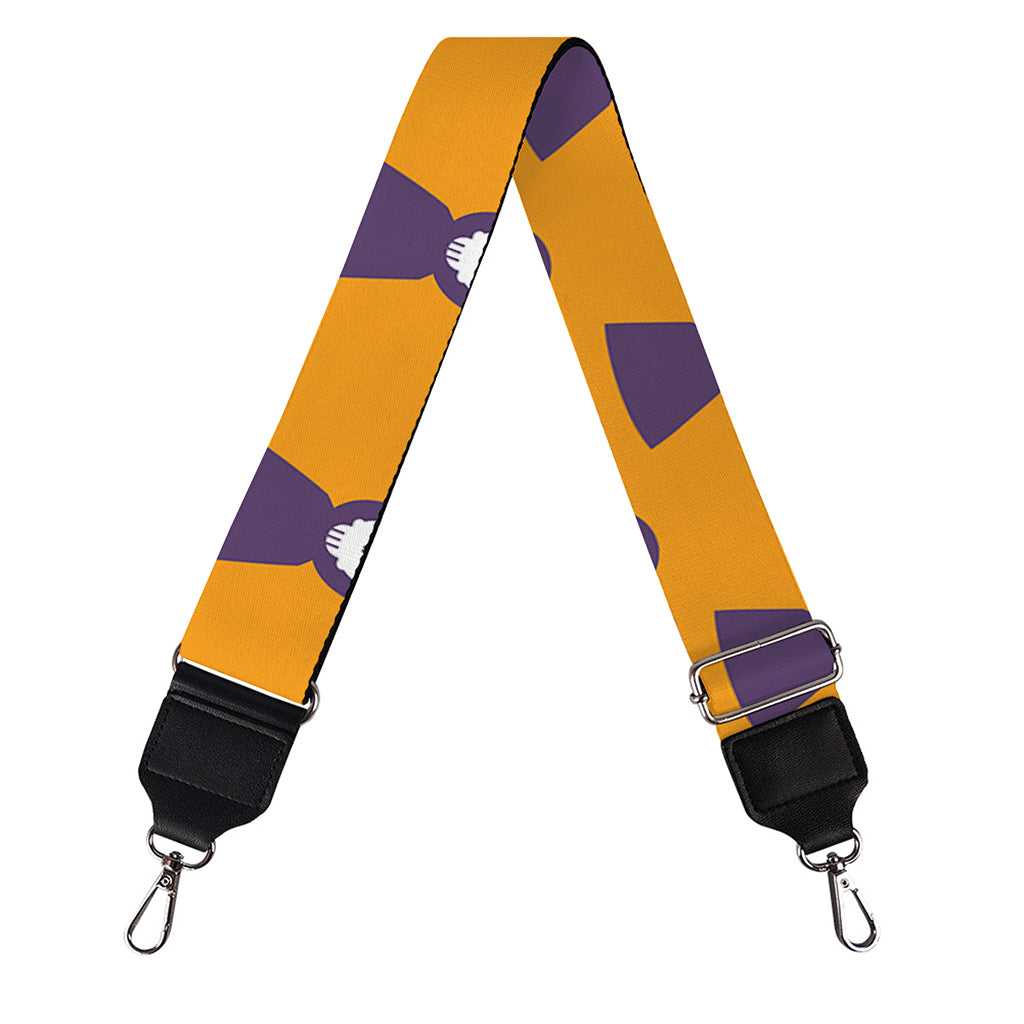 Halloween Grim Reaper Pattern Print Bag Strap