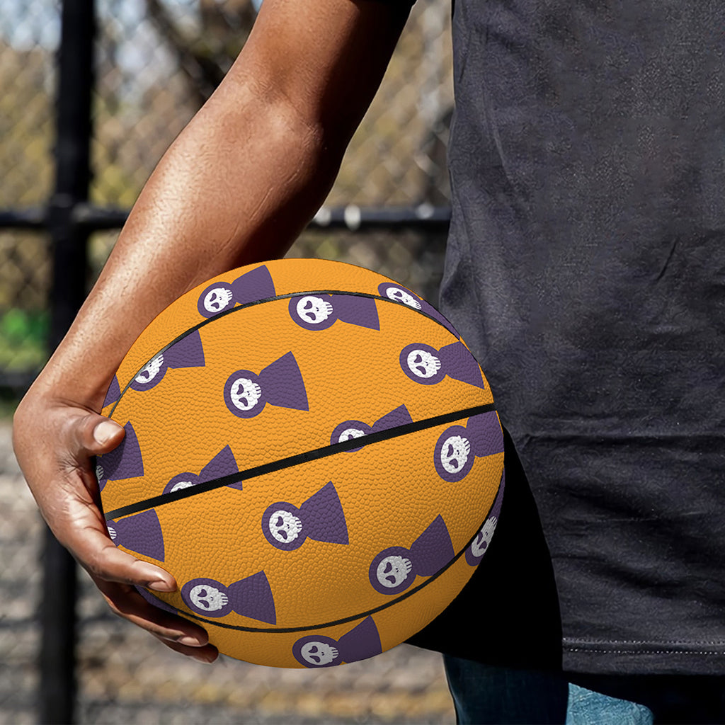Halloween Grim Reaper Pattern Print Basketball