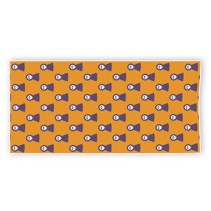 Halloween Grim Reaper Pattern Print Beach Towel
