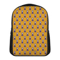 Halloween Grim Reaper Pattern Print Casual Backpack