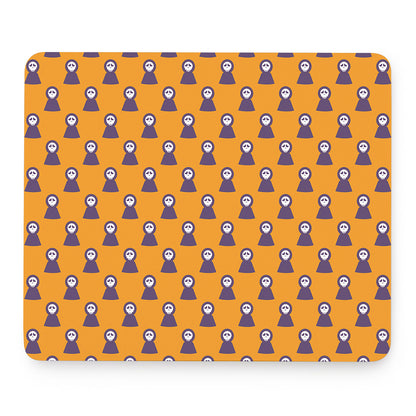 Halloween Grim Reaper Pattern Print Mouse Pad