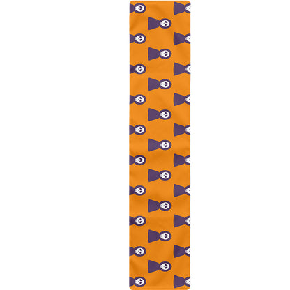 Halloween Grim Reaper Pattern Print Table Runner
