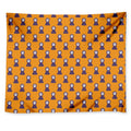 Halloween Grim Reaper Pattern Print Tapestry