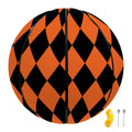 Halloween Harlequin Pattern Print Basketball
