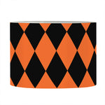 Halloween Harlequin Pattern Print Drum Lamp Shade