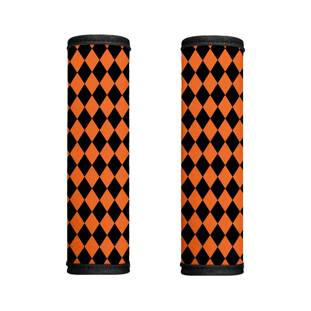 Halloween Harlequin Pattern Print Handle Covers