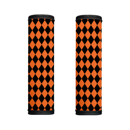 Halloween Harlequin Pattern Print Handle Covers