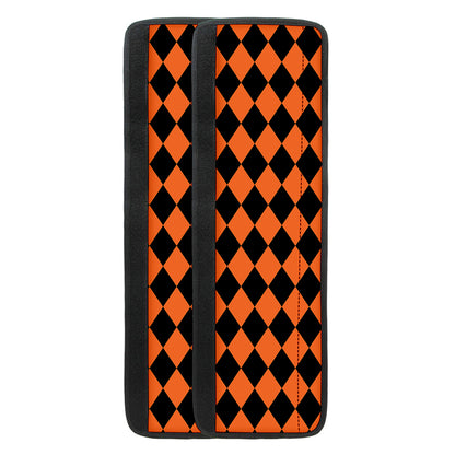 Halloween Harlequin Pattern Print Refrigerator Handle Covers