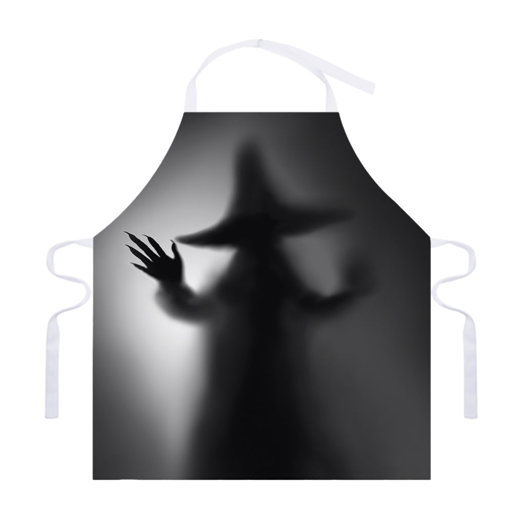 Halloween Horror Witch Print Adjustable Apron