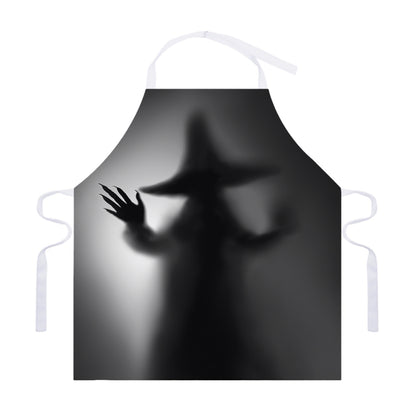 Halloween Horror Witch Print Adjustable Apron