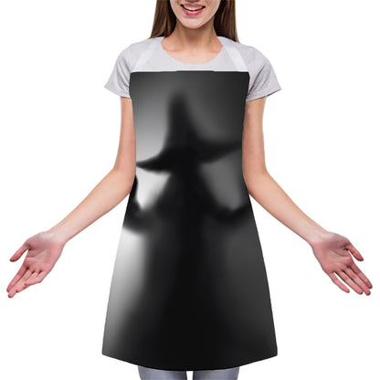 Halloween Horror Witch Print Adjustable Apron