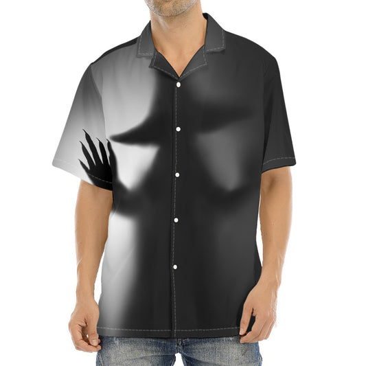 Halloween Horror Witch Print Aloha Shirt