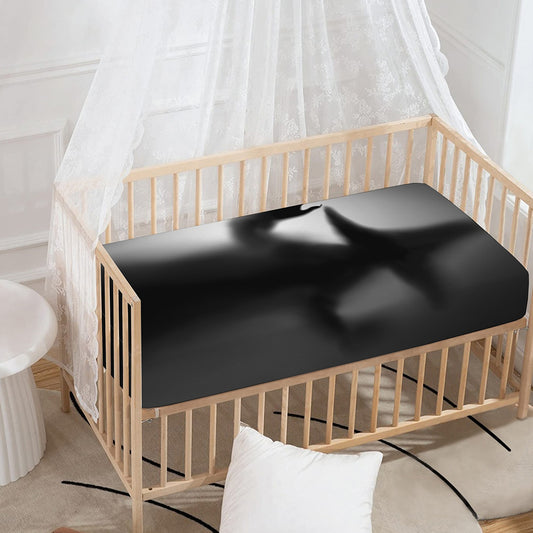 Halloween Horror Witch Print Baby Crib Sheet