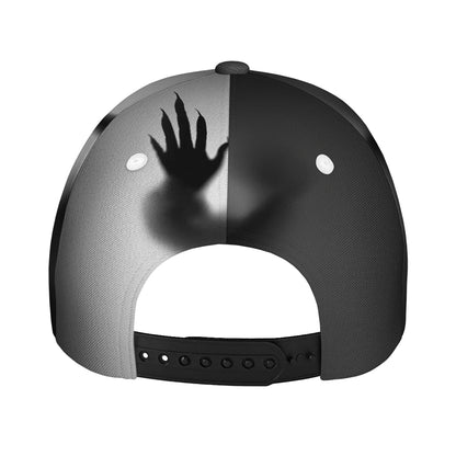 Halloween Horror Witch Print Baseball Cap