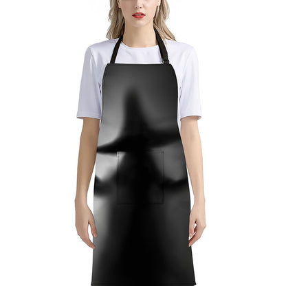 Halloween Horror Witch Print Bib Apron With Pocket