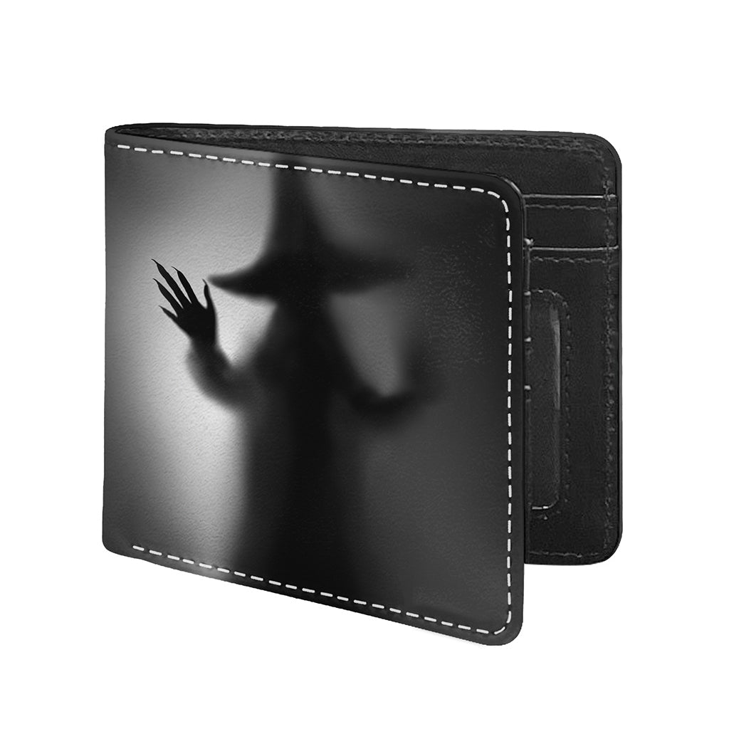 Halloween Horror Witch Print Bifold Wallet