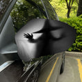 Halloween Horror Witch Print Car Side Mirror Covers