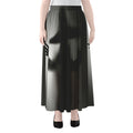Halloween Horror Witch Print Chiffon Maxi Skirt