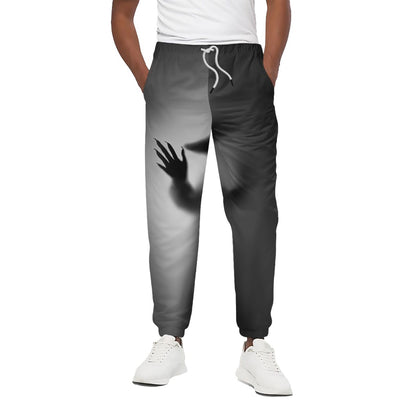 Halloween Horror Witch Print Cotton Pants
