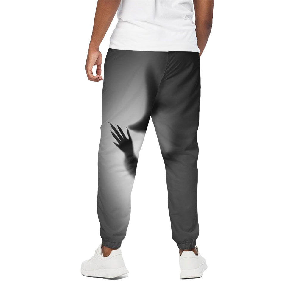 Halloween Horror Witch Print Cotton Pants