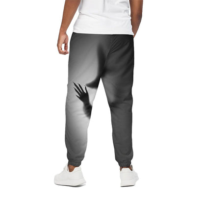Halloween Horror Witch Print Cotton Pants