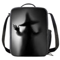 Halloween Horror Witch Print Crossbody Lunch Bag