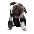Halloween Horror Witch Print Dog Zip Up Hoodie