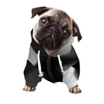 Halloween Horror Witch Print Dog Zip Up Hoodie