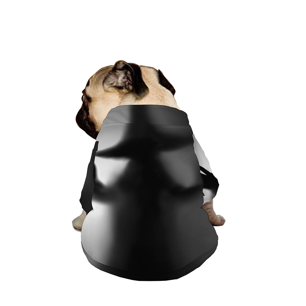 Halloween Horror Witch Print Dog Zip Up Jacket