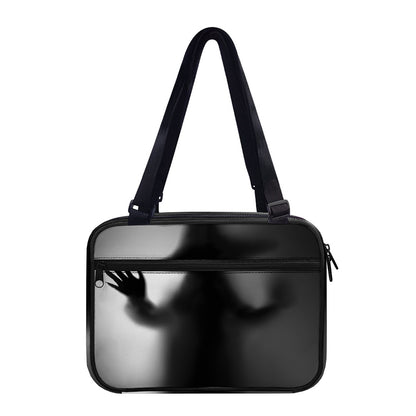 Halloween Horror Witch Print Double Strap Bible Bag