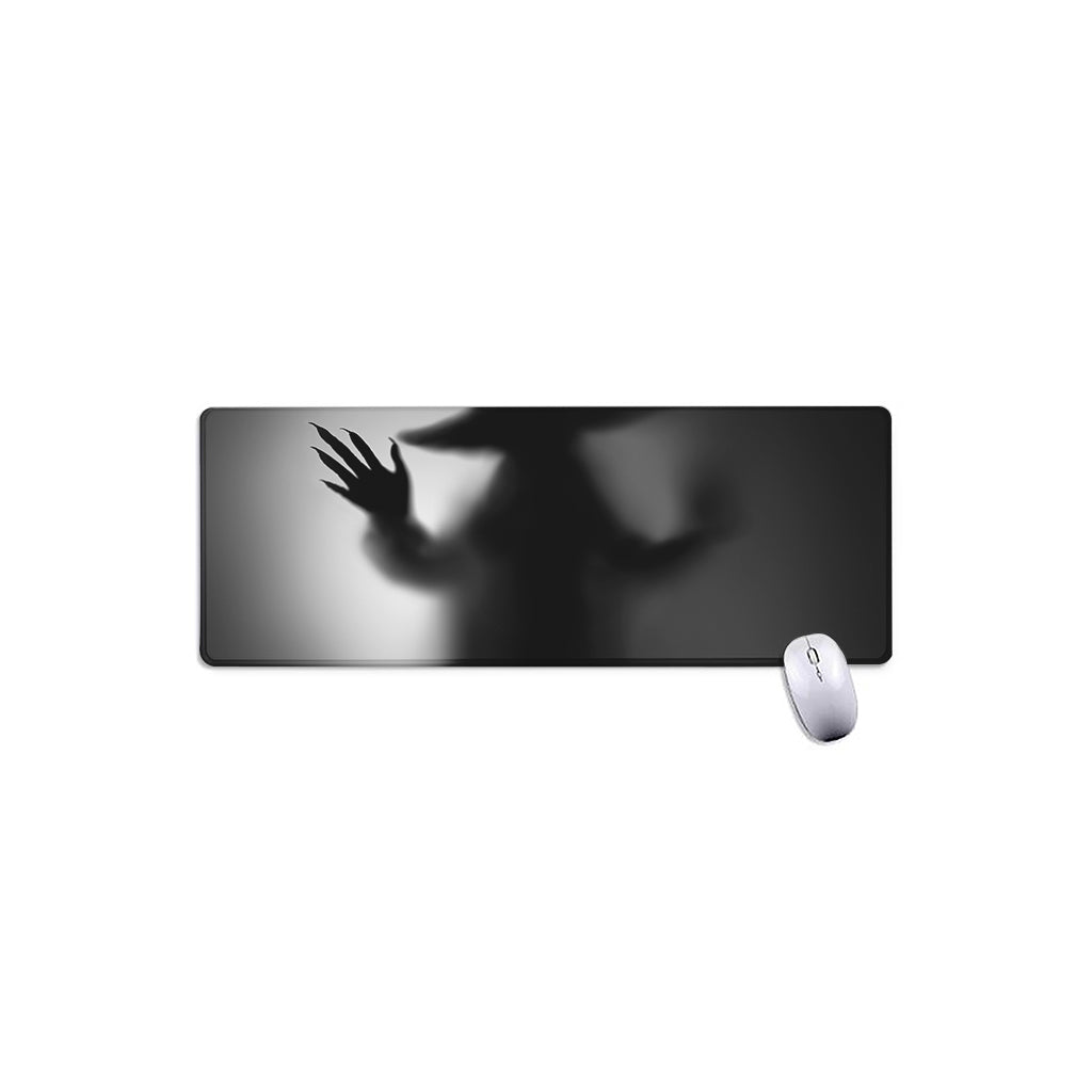 Halloween Horror Witch Print Extended Mouse Pad