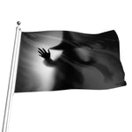 Halloween Horror Witch Print Flag