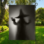 Halloween Horror Witch Print Garden Flag